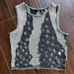 SOLD - THE RAGGED PRIEST Escape Distressed Tank Top Sz UK12